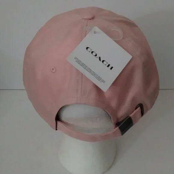 SOLD SOLD SOLD SOLD Coach Pink Adjustable Baseball Hat - Picture 3 of 9